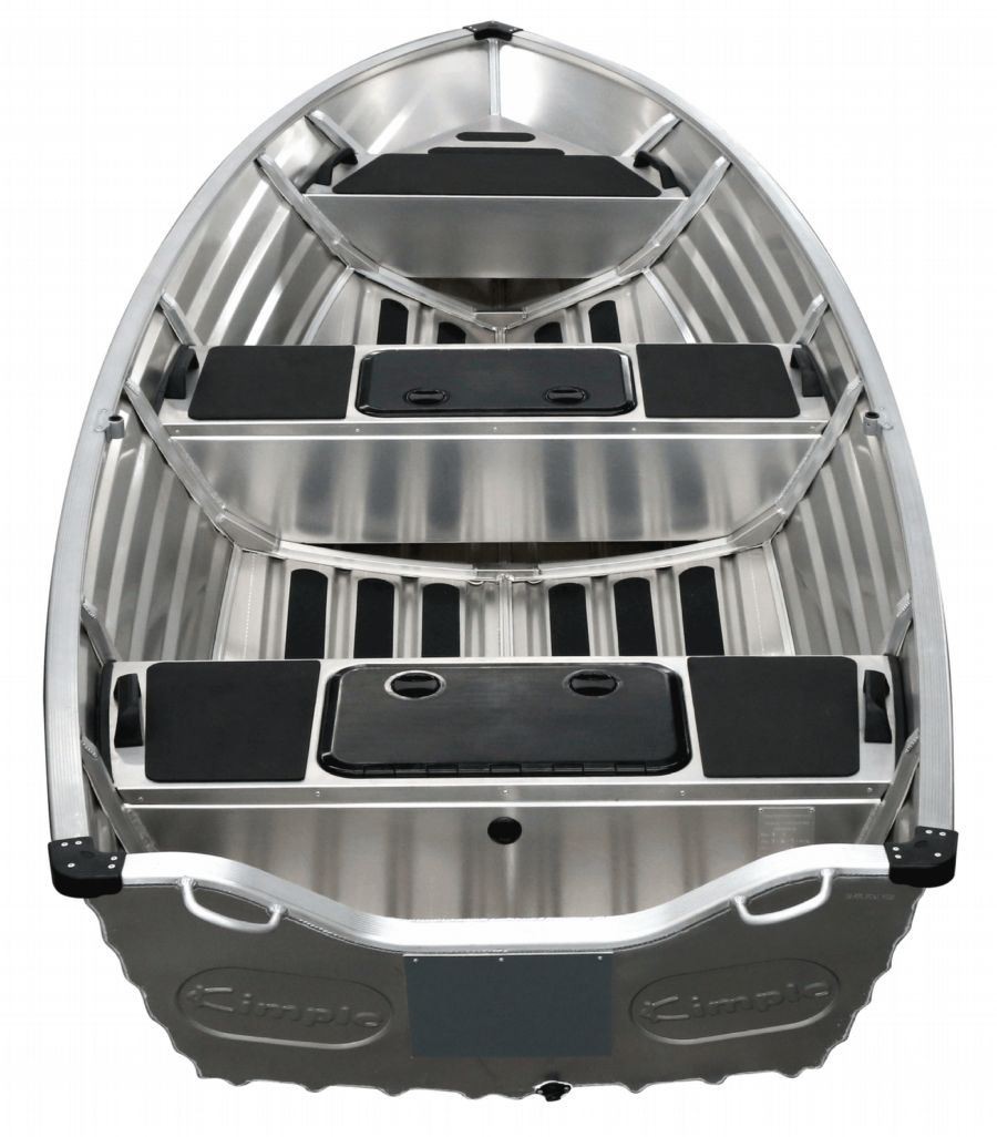 15ft Aluminum Fishing Boat transom